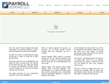 Tablet Screenshot of payrolldesigns.com